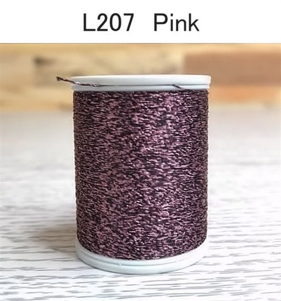 ジャストエース LAME THREAD（ラメスレッド）(L207　Pink)